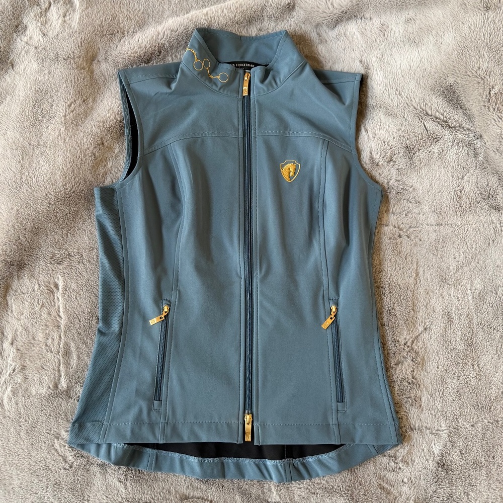 Arista Equestrian Bit Vest- Citadel- Size Medium (NWOT)